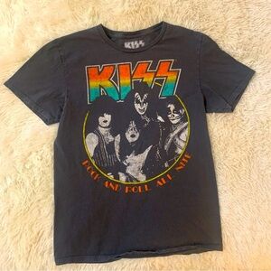 Kiss Band TShirt Sz Small Unisex Black